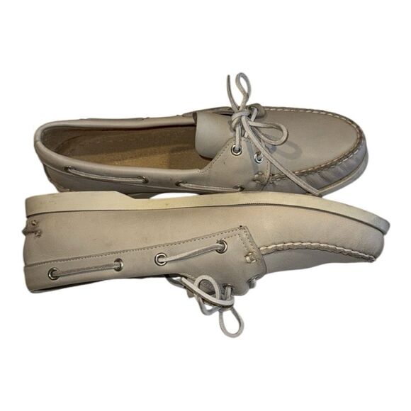Sperry Authentic Original Boat Shoe Cream Men’s Size 10 main image 8